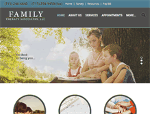 Tablet Screenshot of ftacounseling.com